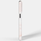 モダン ホワイト&ゴールデン 大理石 Case-Mate iPhoneケース (裏面 / 右)