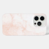 モダン ホワイト+ゴールド 大理石 Case-Mate iPhoneケース (裏面 (横))