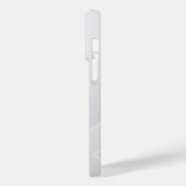 モダン ホワイト パターン Case-Mate iPhoneケース (裏面 / 左)