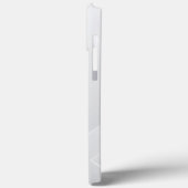 モダン ホワイト パターン Case-Mate iPhoneケース (裏面 / 左)