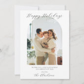 モダン ボホ ハoliday Card 招待状 (正面)