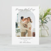 モダン ボーホー ホリデー カード (スタンド正面)