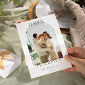 モダン ボーホー ホリデー カード