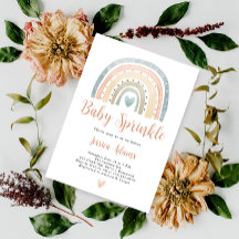 モダン ボーホー レインボー ベイビー スプリンクラー