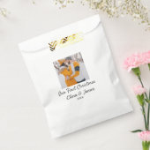 モダン ボーホー 初クリスマス フォト カップル名 フェイバーバッグ (封をした状態)