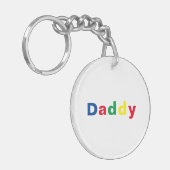 モダン マルチカラー ダディ キーホルダー (正面左)