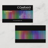 モダン – マルチカラー 名刺 (正面/裏面)
