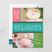 モダン マルチ フォト テンプレート ビジネス ポストカード (正面/裏面)