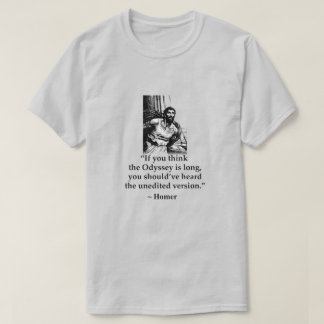 モダン・ミスクォート - ホメロス Tシャツ