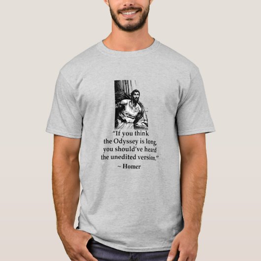 モダン・ミスクォート - ホメロス Tシャツ (正面)