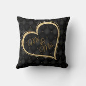 モダン ミスター＆ミセス クッション (裏面)