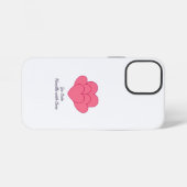 モダン ミニマリスト かわいい iPhoneケース (裏面横)