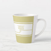 モダン・ミニマリスト カフェラテマグ (右)