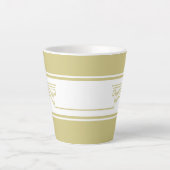 モダン・ミニマリスト カフェラテマグ (正面)