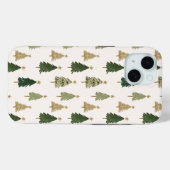 モダン ミニマリスト クリスマスツリー Case-Mate iPhoneケース (裏面 (横))
