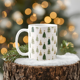 モダン ミニマリスト クリスマスマグ コーヒーマグカップ