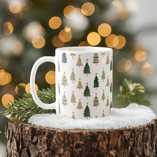 モダン ミニマリスト クリスマスマグ コーヒーマグカップ