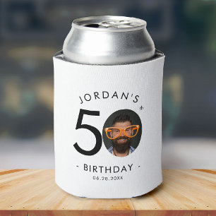 モダン ミニマリスト シンプル 誕生日パーティー 缶クーラー