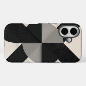モダン ミニマリスト ジオメトリック Case-Mate iPhoneケース (裏面 (横))