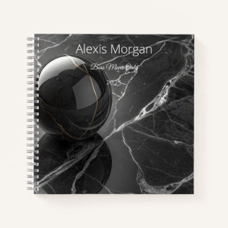 モダン ミニマリスト ピンクパープル 境界 テンプレート ノートブック