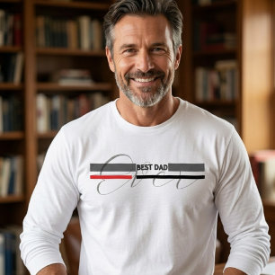 モダン ミニマリスト ベスト・ダッド・エバー トライブレンドＴシャツ