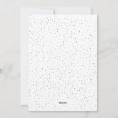 モダン ミニマリスト ボーホー アーチ ファミリー フォト シーズンカード (裏面)