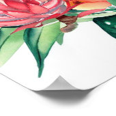 モダン&ミニマリスト、付き添い人ブーケ(B) ポスター (角)