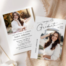 モダン ミニマリスト 卒業式2 フォト 卒業パーティー