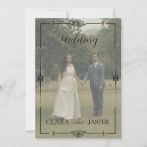 モダン ミニマリスト 結婚式 フルフォト
