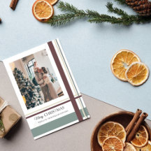 モダン ミニマルなクリスマス ホリデー フォト