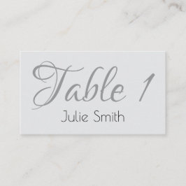 モダン ミニマルな結婚式の名札 プレイスカード