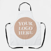 モダン、ミニマルエレガントム、カスタマイズ エプロン (正面)