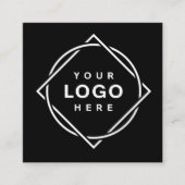 モダン、ミニマルエレガントム、カスタマイズ エンクロージャーカード (正面)