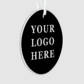 モダン、ミニマルエレガントム、カスタマイズ オーナメント (正面)