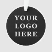 モダン、ミニマルエレガントム、カスタマイズ オーナメント (正面)