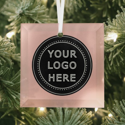 モダン、ミニマルエレガントム、カスタマイズ ガラスオーナメント (インサイチュ)