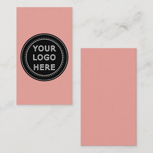 モダン、ミニマルエレガントム、カスタマイズ コーリングカード (正面/裏面)