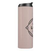 モダン、ミニマルエレガントム、カスタマイズ タンブラー (回転左)