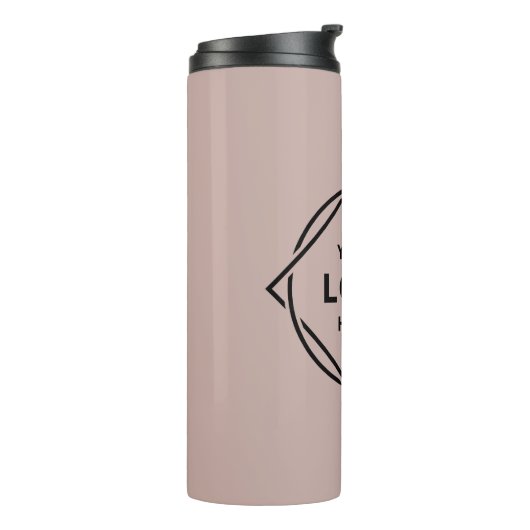 モダン、ミニマルエレガントム、カスタマイズ タンブラー (回転左)