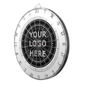 モダン、ミニマルエレガントム、カスタマイズ ダーツボード (正面右)