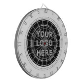 モダン、ミニマルエレガントム、カスタマイズ ダーツボード (正面左)