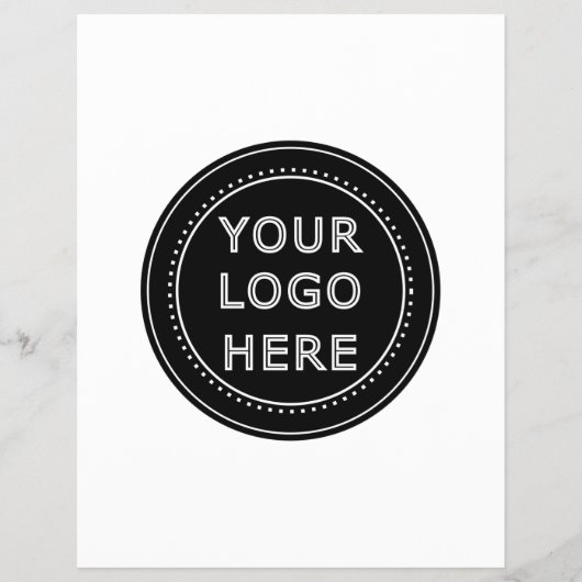 モダン、ミニマルエレガントム、カスタマイズ チラシ (正面)