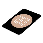 モダン、ミニマルエレガントム、カスタマイズ マグネット (左側)