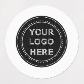 モダン、ミニマルエレガントム、カスタマイズ ラベル (デザイン1)