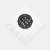 モダン、ミニマルエレガントム、カスタマイズ 縁ありランチョンナプキン (角)