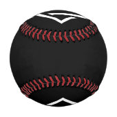 モダン、ミニマルエレガントム、カスタマイズ 野球ボール (裏面)