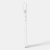 モダン、ミニマルエレガントム、カスタマイズ iPhoneケース (左側面)