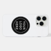 モダン、ミニマルエレガントム、カスタマイズ iPhoneケース (裏面横)