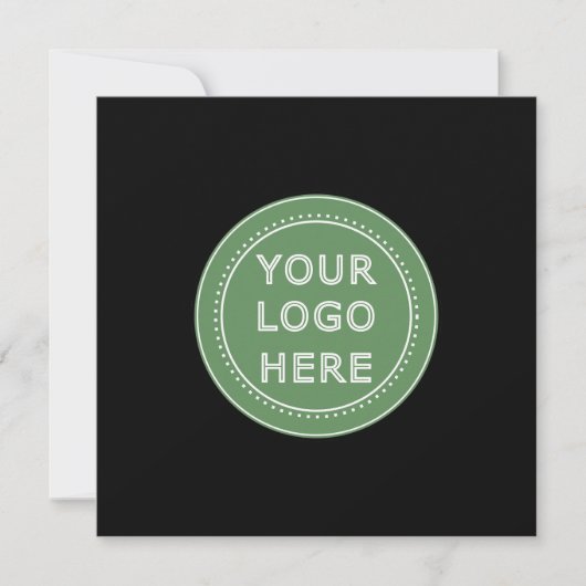 モダン、ミニマルエレガントリスト、編集可能招待状 (正面)