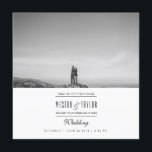 モダン&ミニマル結婚の写真招待状 招待状<br><div class="desc">再定義されたデザイン</div>